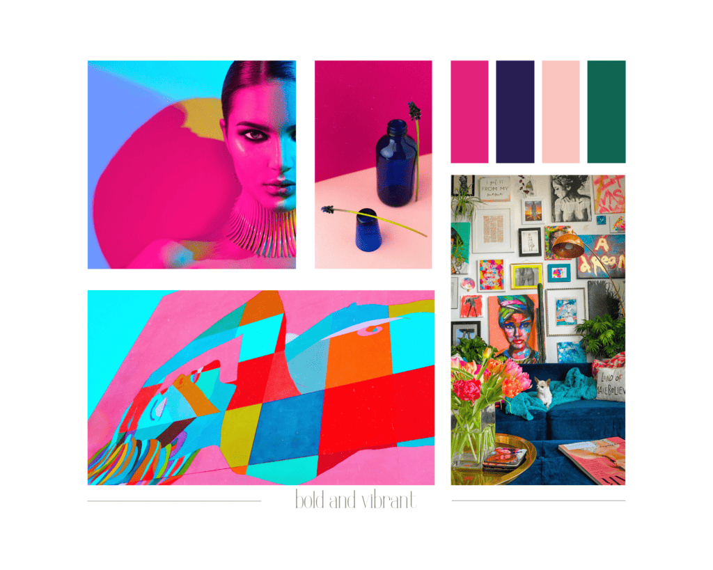 Pink Color Palette Bold and Vibrant