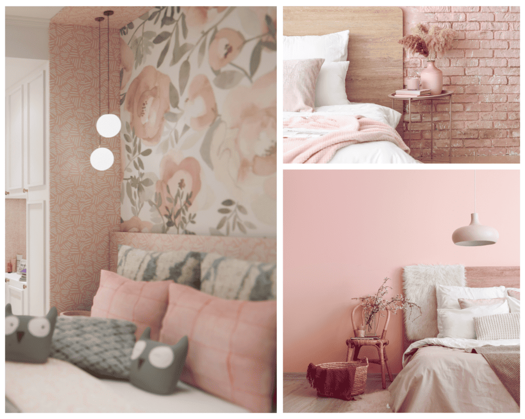 Tranquil Blush Color Palette for the Bedroom