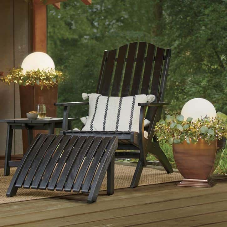 Spring Outdoor Decor - Ambient Lighting - Grandin Road Outdoor Illuminated Sphere