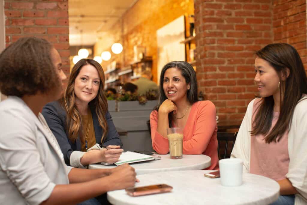 women inspiring others