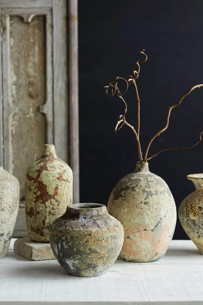 2024 Interior Design Trends - Artisanal Craftsmanship - Barnacle Vase collection by Terrain