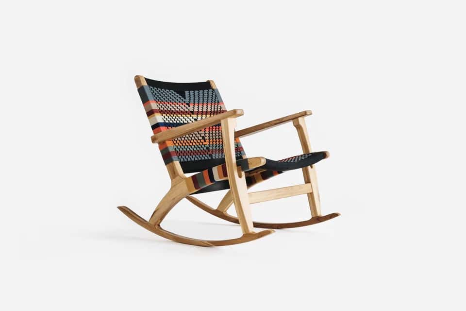 2024 Interior Design Trends - Sustainable Sensibility - sustainably sourced hardwood chair by Masaya & Co