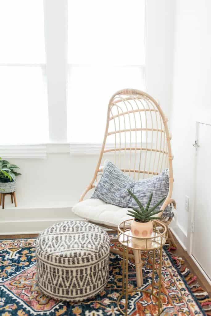 Global Boho decorating style