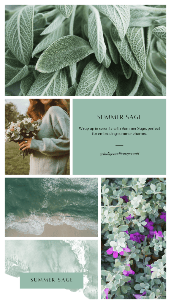 Summer Sage green color chosen as June Color of the Month