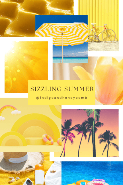 Sizzling Summer yellow July Color of the Month