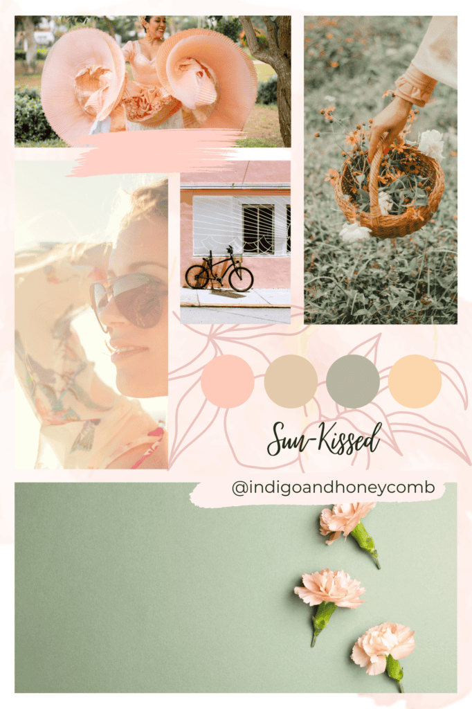 Peaches 'n' Cream Sun-kissed Moodboard