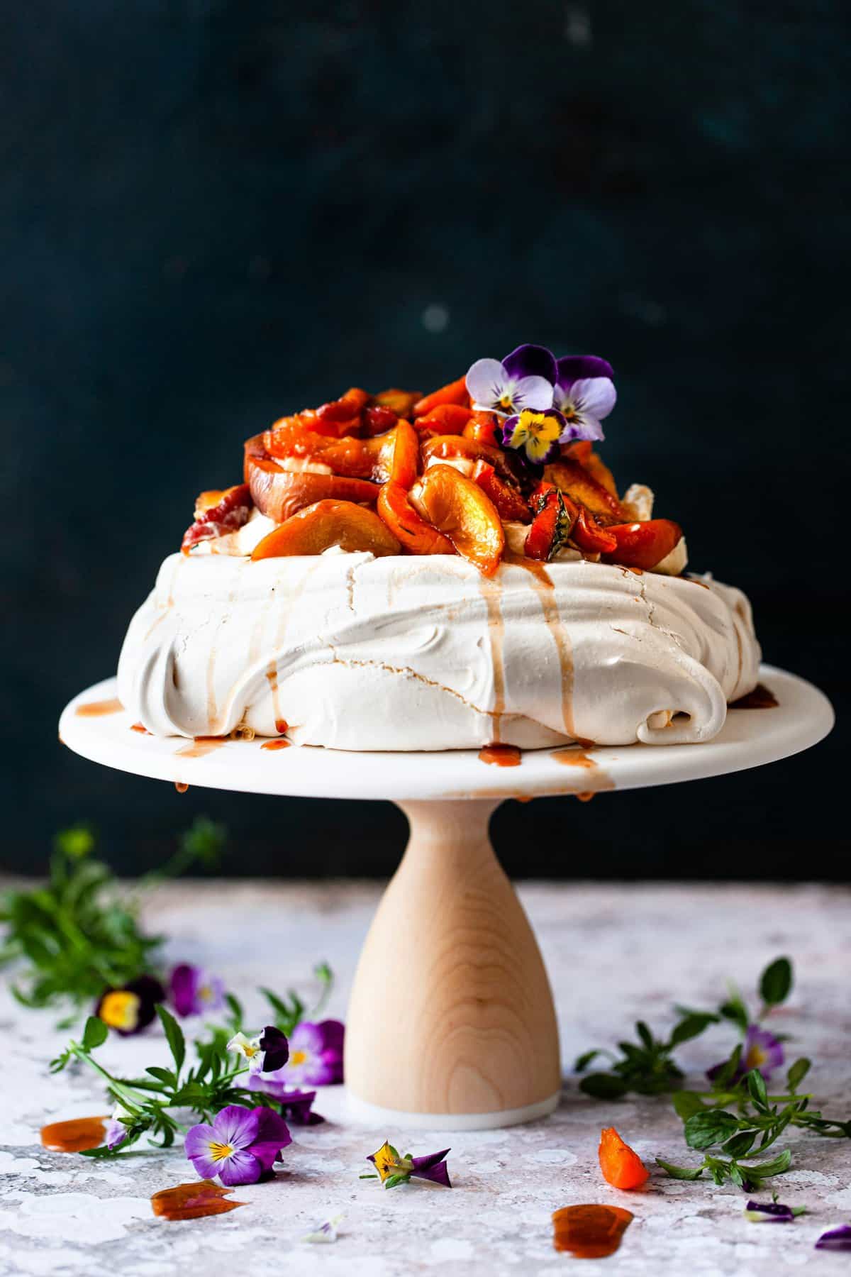 Peaches 'n' Cream food styling inspo