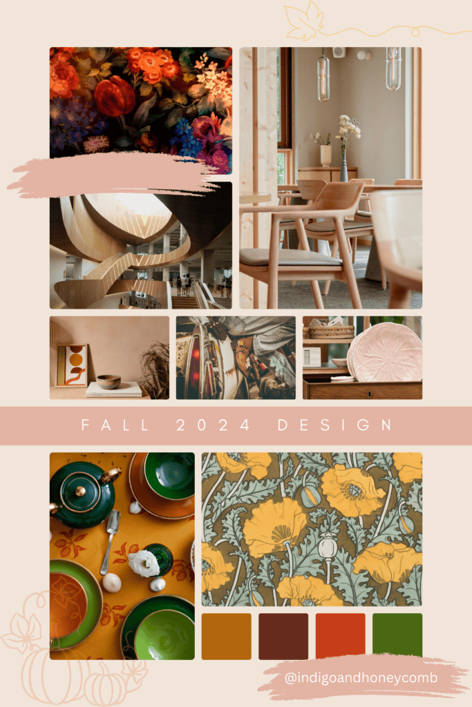 Design Fall Trends 2024 Mood Board