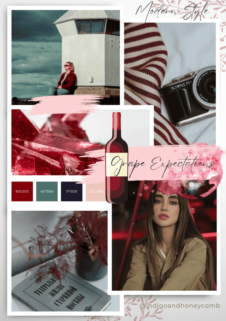 Grape Expectations Modern Style Color Palette