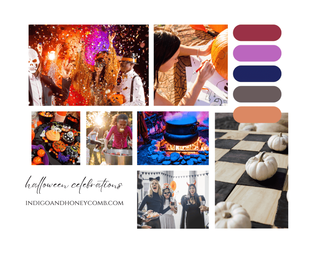 Ultimate Guide to Halloween Celebrations Moodboard