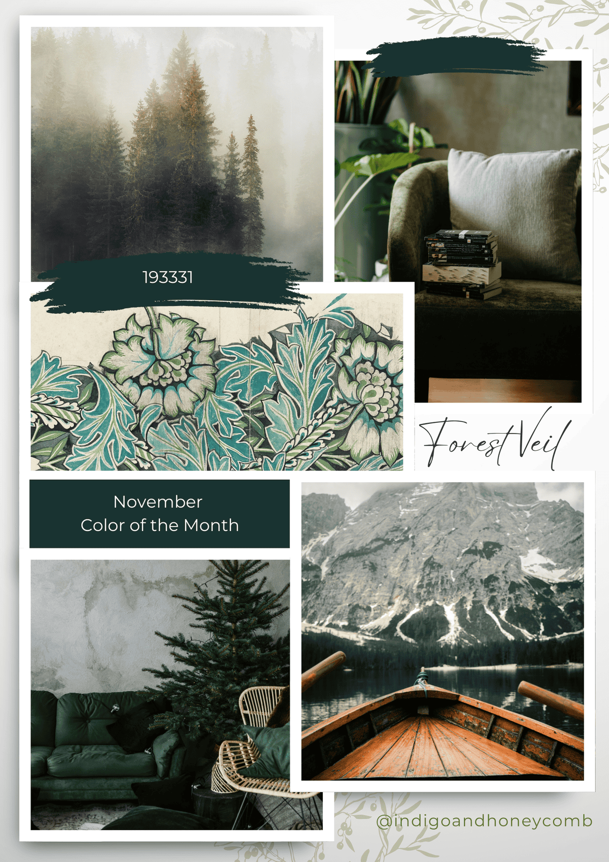 Forest Veil: How to Style Dark Green