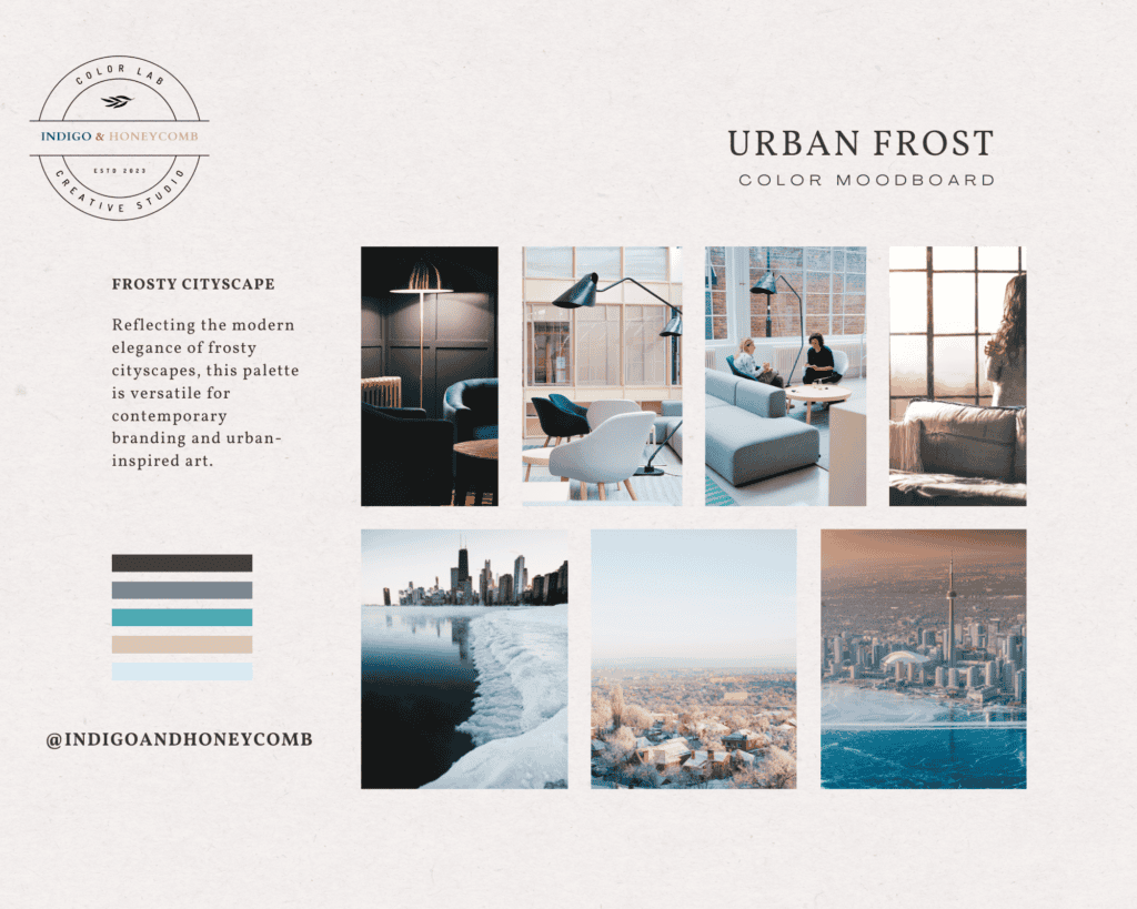 winter color palettes - Urban Frost