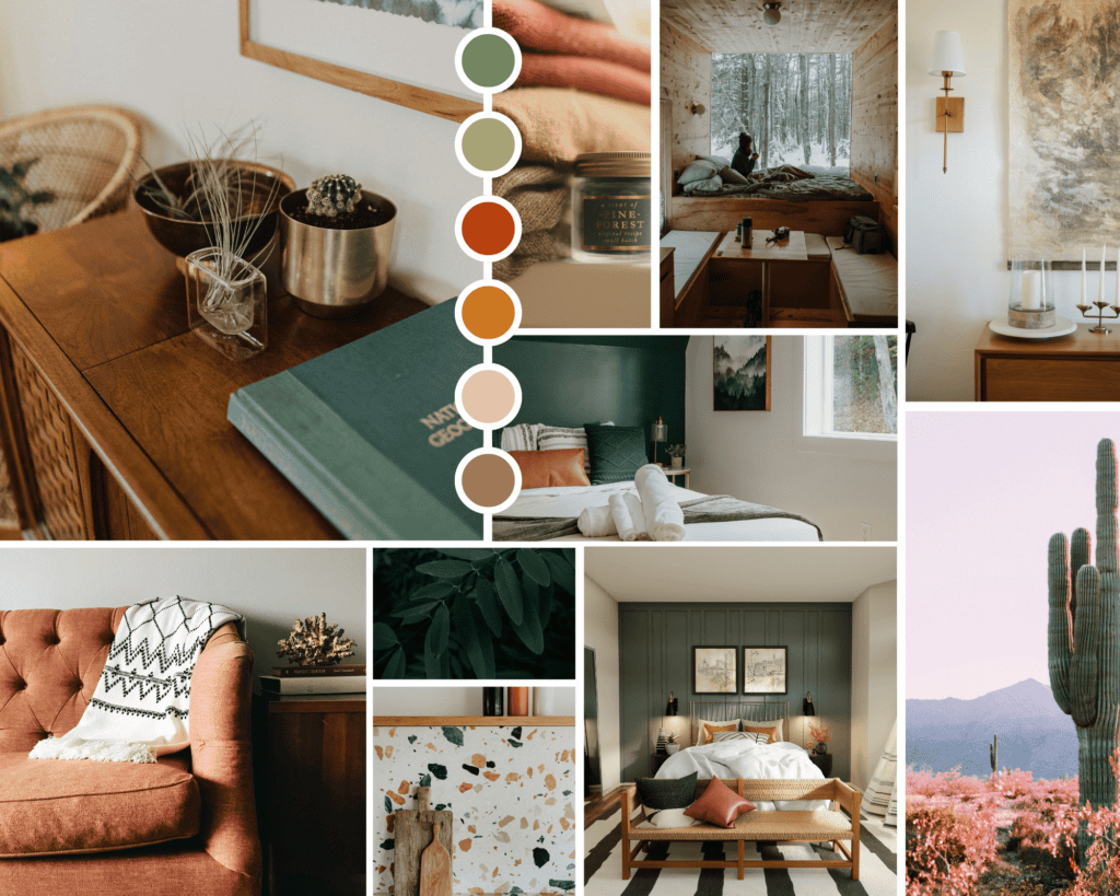 color pairing - Earthy Elegance color palette