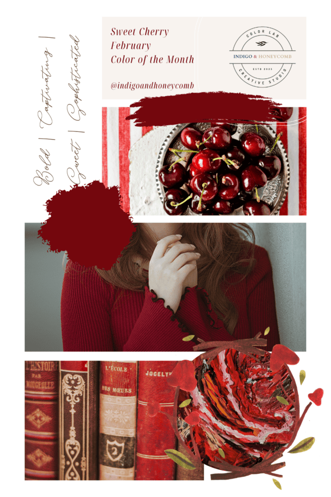 Sweet Cherry - February red color of the month